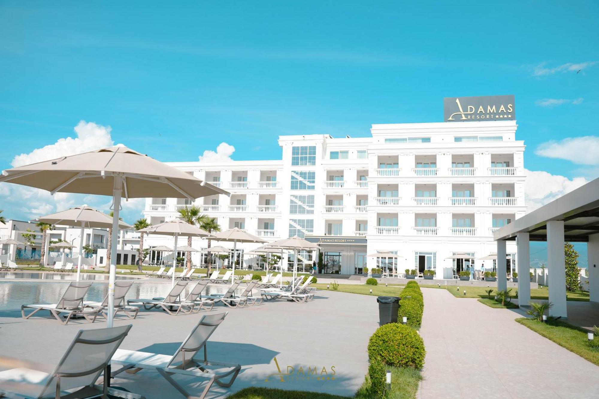 Adamas Resort & Hotel Lezhe Bagian luar foto