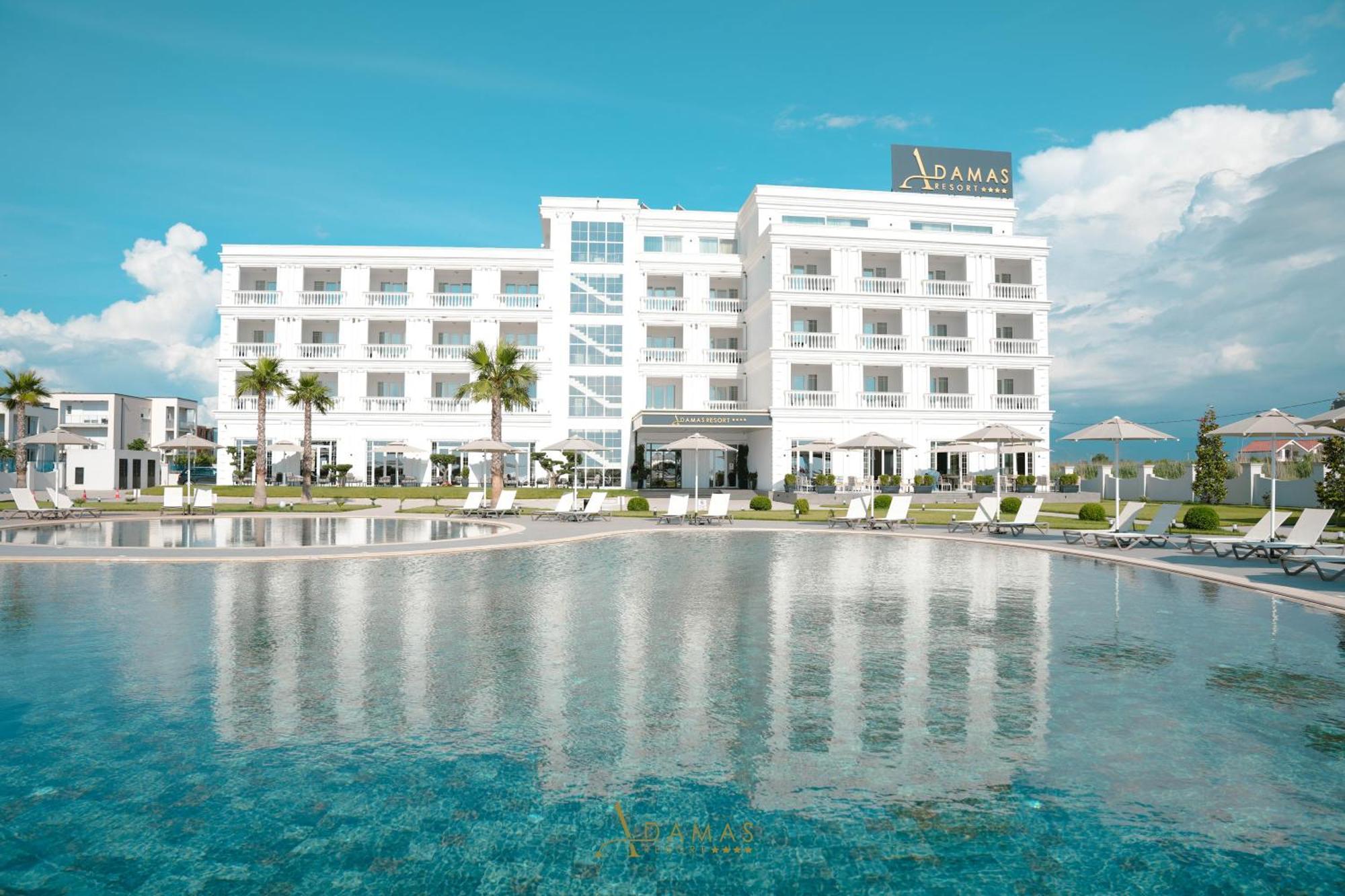 Adamas Resort & Hotel Lezhe Bagian luar foto