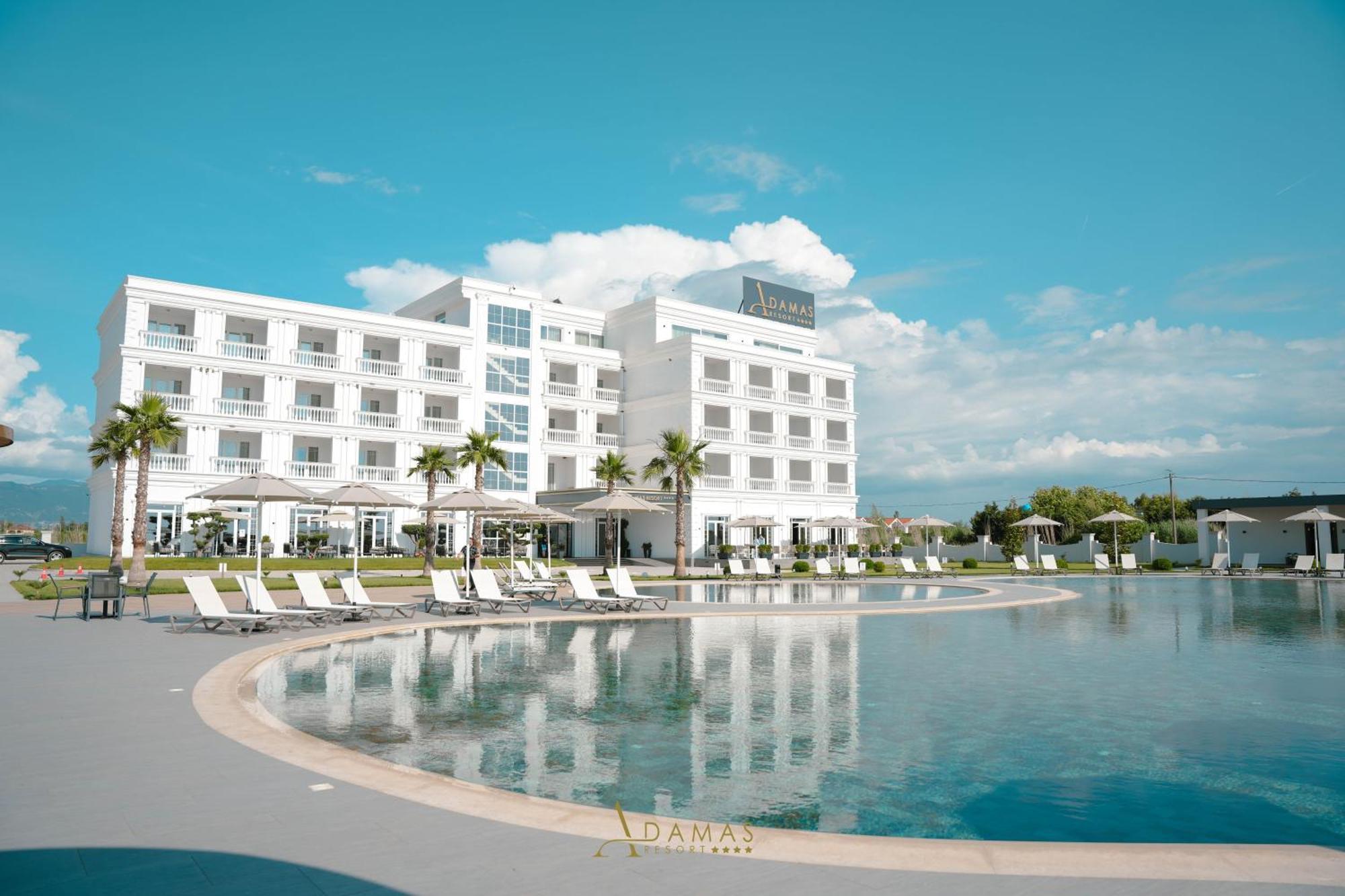 Adamas Resort & Hotel Lezhe Bagian luar foto