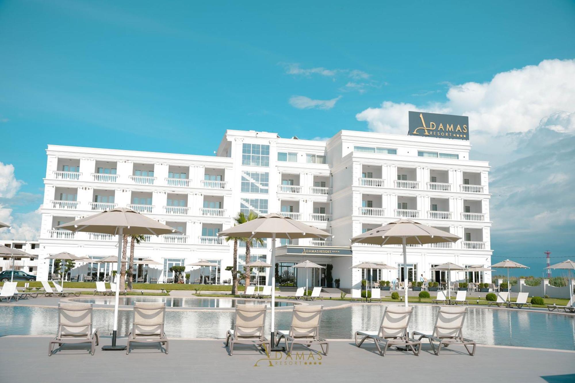 Adamas Resort & Hotel Lezhe Bagian luar foto